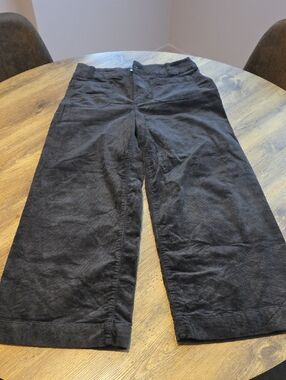 Anthropologie Brown Wide-Leg Corduroy Pants